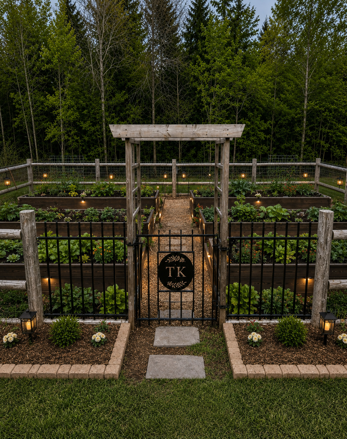 Custom outdoor structure build