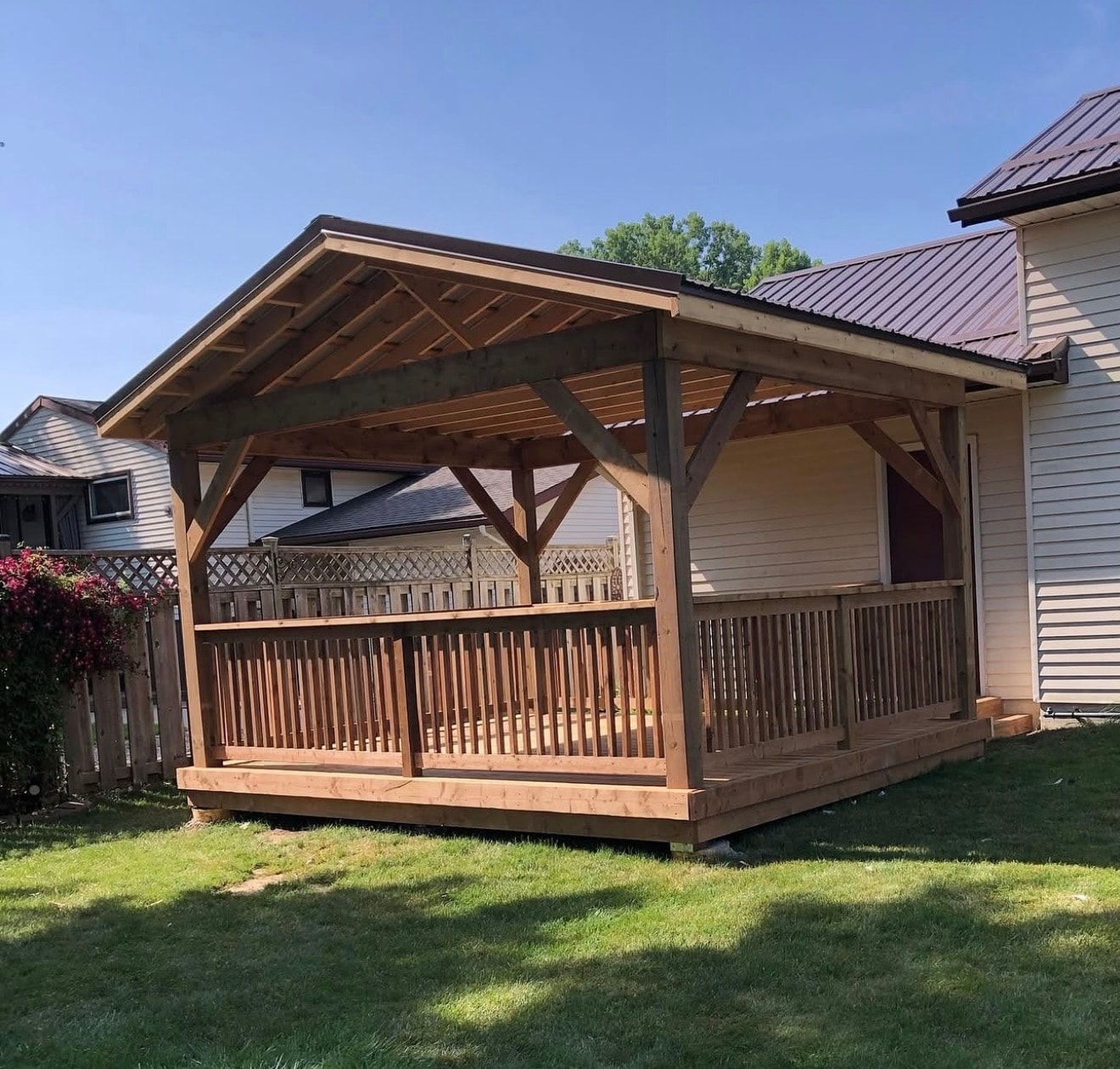 Decks and pergolas