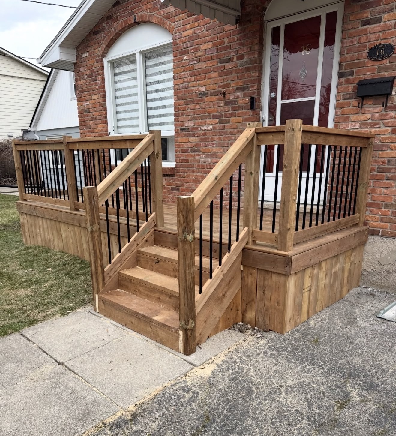 Front Porch Deck & Stairs